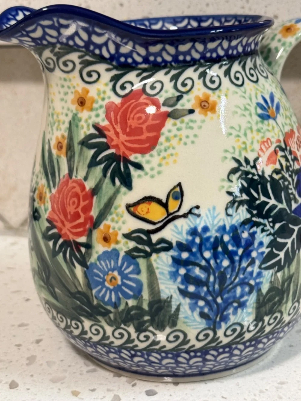 Unikat Polish Pottery Special Edition Pitcher